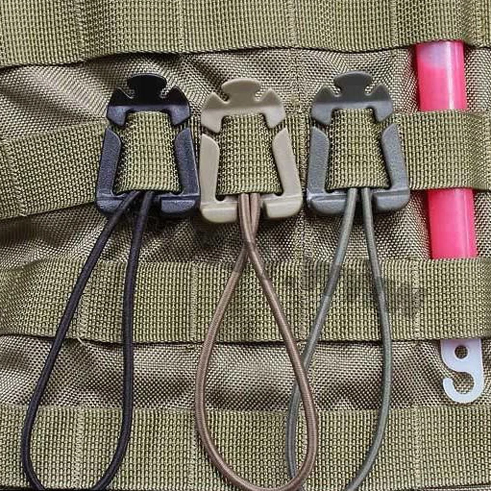 Outdoor Adventure Backpack - 1/2/5 Piezas Mosquetón de nailon para