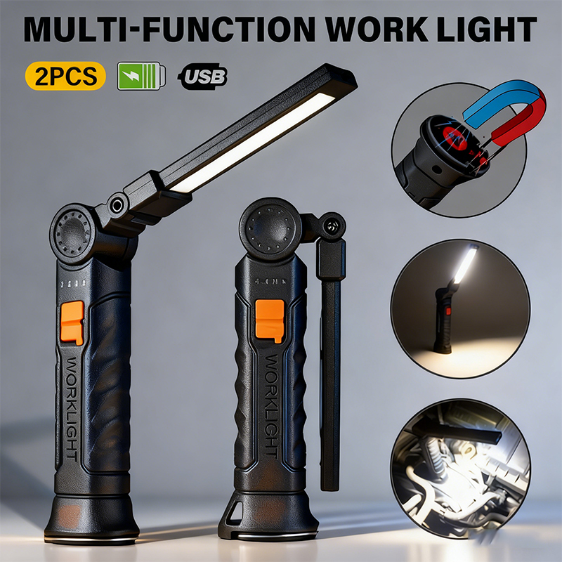 Linterna LED COB portátil, luz - Outdoor Adventure Trips reseña y precio