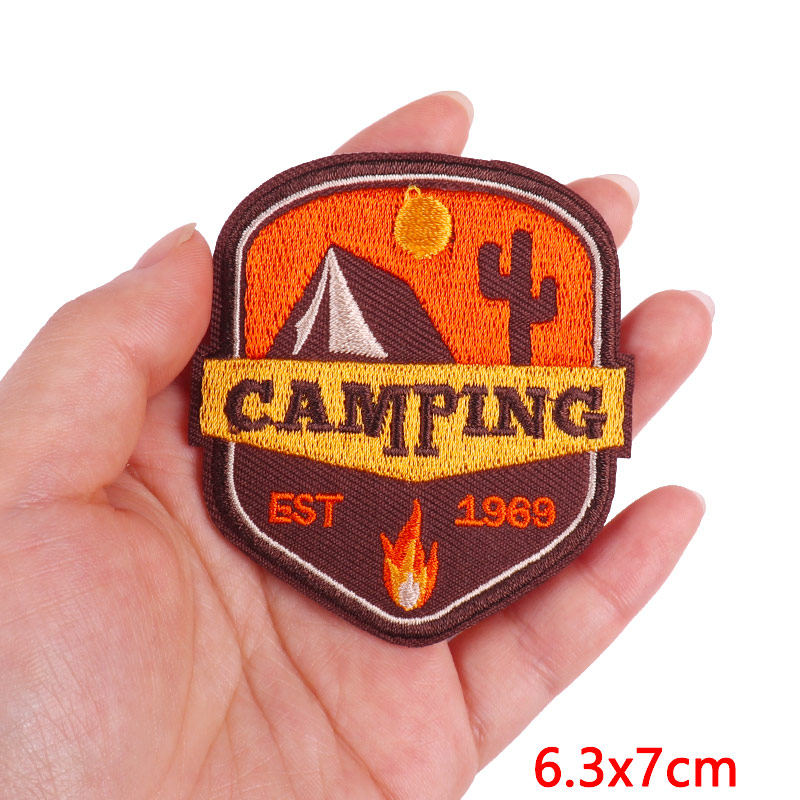 Parche bordado de aventura par - Outdoor Adventure Outfit reseña y precio