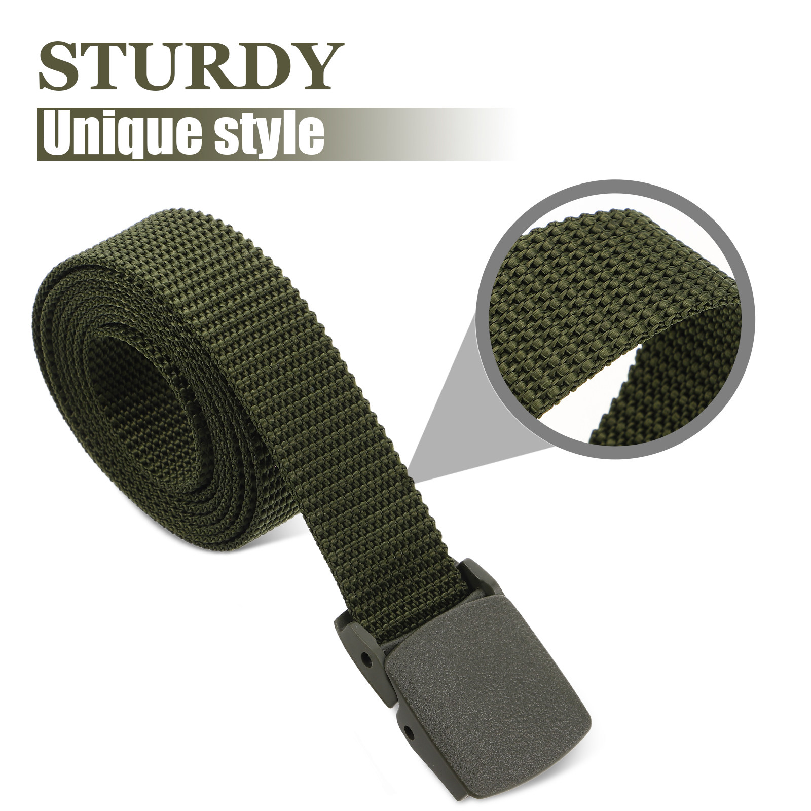 Cinturón Táctico de Nylon Ajus - Outdoor Adventure Sports reseña y precio